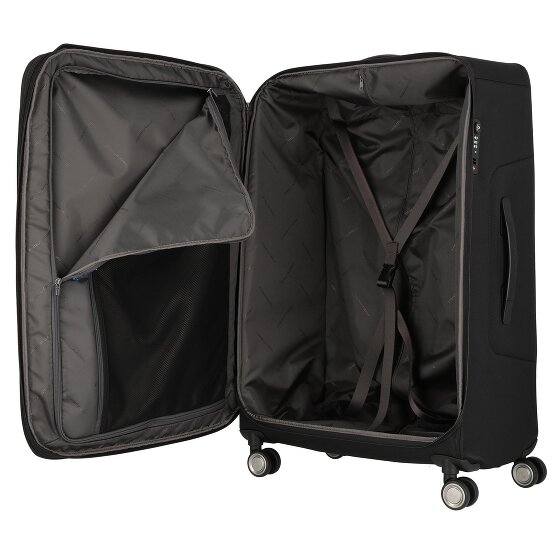 Piquadro Brief 4 ruedas Carrito 78 cm con pliegue de expansión
