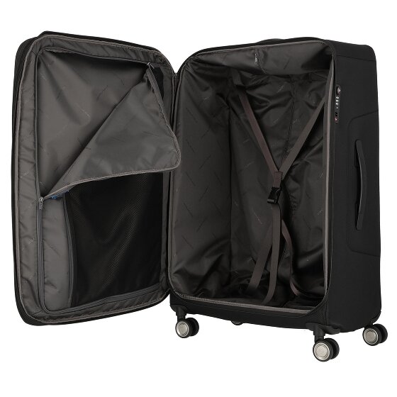 Piquadro Brief 4 ruedas Carrito 78 cm con pliegue de expansión