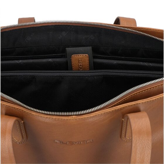 Plevier Power Bolsa de compras Piel natural 31 cm Compartimento para laptop