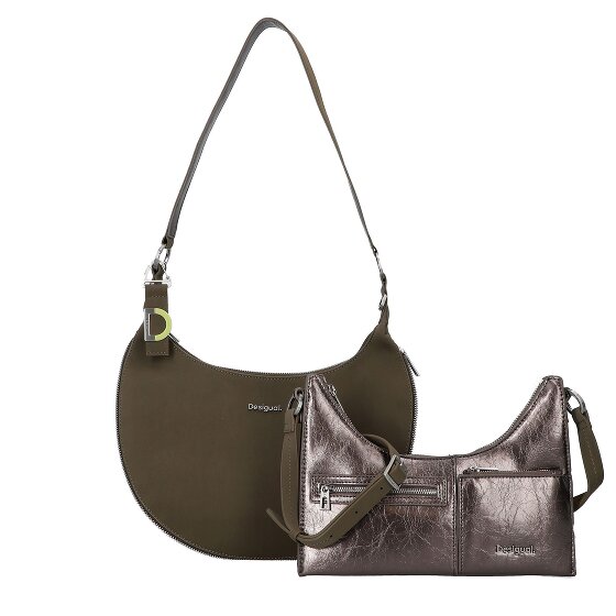 Desigual Delta Lyra Bolsa de hombro 32 cm con pliegue de expansión