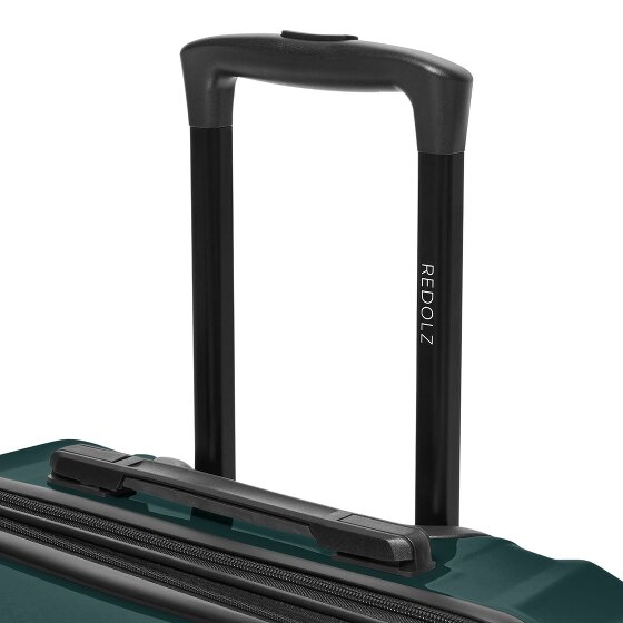 Redolz Essentials 18 4 ruedas Juego de maletas 3 piezas con pliegue de expansión