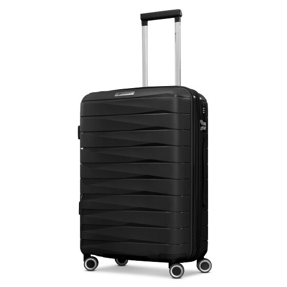 Franky London 4 ruedas Carrito M 65 cm con pliegue de expansión