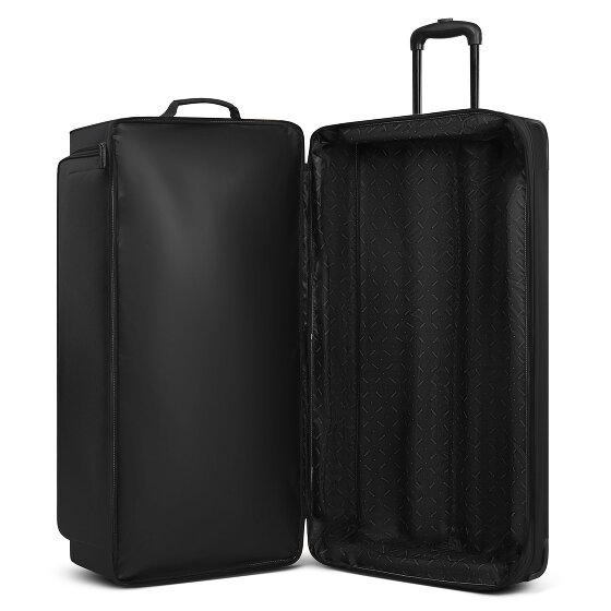 Redolz Bolsa de viaje Duffle Essentials de 2 ruedas 80 cm XL con pliegue elástico de tamaño especial