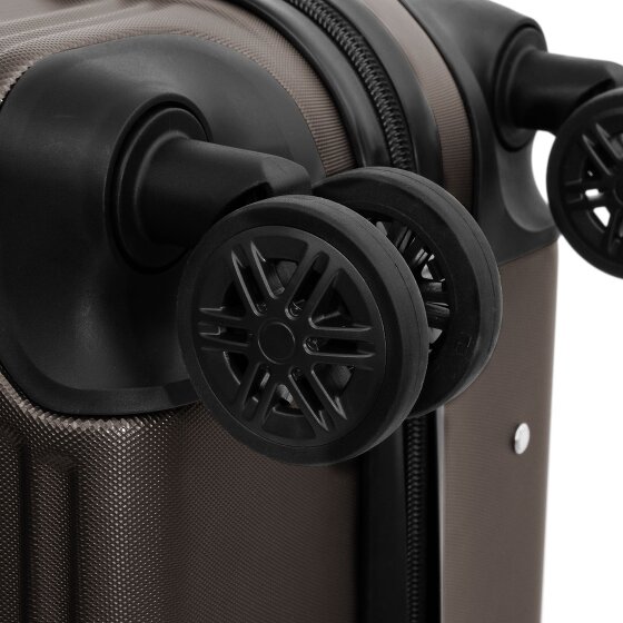 Redolz Essentials 16 3-SET 4 ruedas Juego de maletas 3 piezas