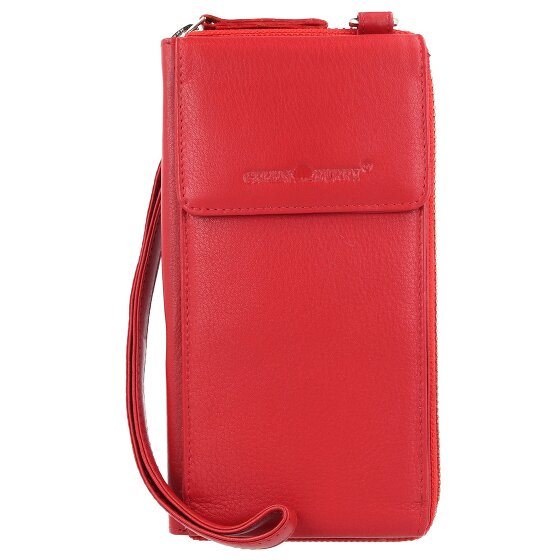 Greenburry Funda de napa para teléfono móvil RFID de 8 cm