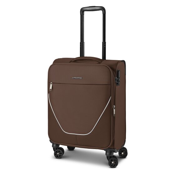 Stratic taska 4 ruedas Maletas de cabina S 55 cm Con asa expansible