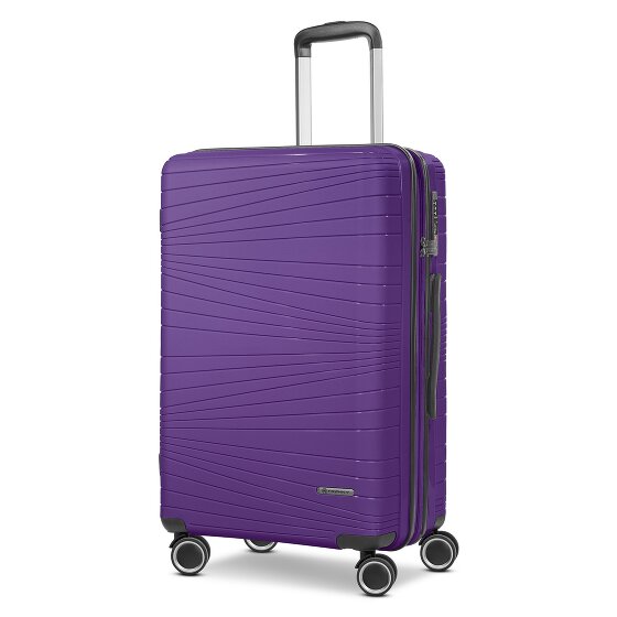 Franky Dallas 3.0 Trolley de 4 ruedas M 65 cm con plegado extensible