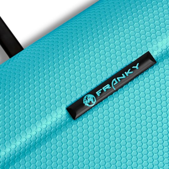 Franky Juego de maletas Munich 4.0 de 4 ruedas, 3 piezas con plegado extensible