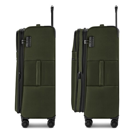 bugatti Valencia Soft 4 ruedas Trolley L 75 cm Con fuelle expandible