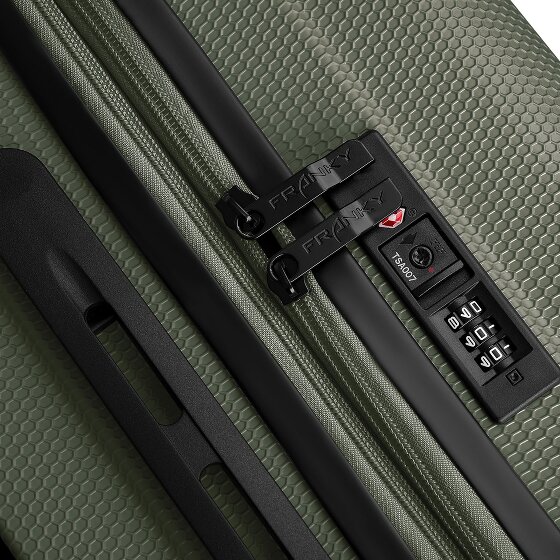 Franky Munich 4.0 4 ruedas Carro de la cabina S 53 cm con pliegue de expansión