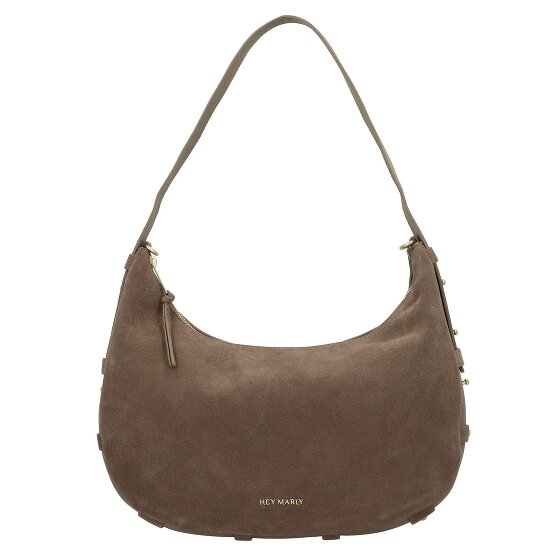 Hey Marly Lifetime Sister Suede Bolsa de hombro M Piel 35.5 cm