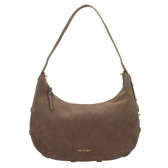 Hey Marly Lifetime Sister Suede Bolsa de hombro M Piel 35.5 cm