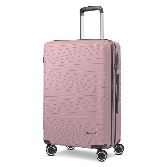 Franky Juego de maletas Dallas 3.0 de 4 ruedas y 3 piezas con pliegue elástico