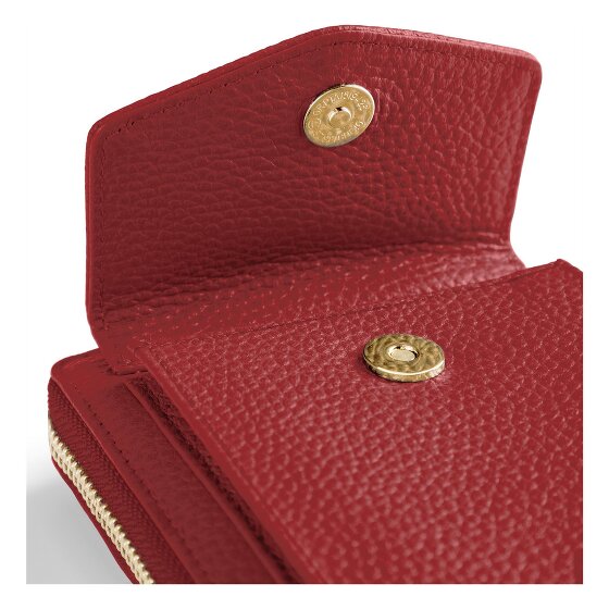 Lazarotti Bologna Cartera de piel con cremallera Funda para teléfono móvil Piel 19 cm
