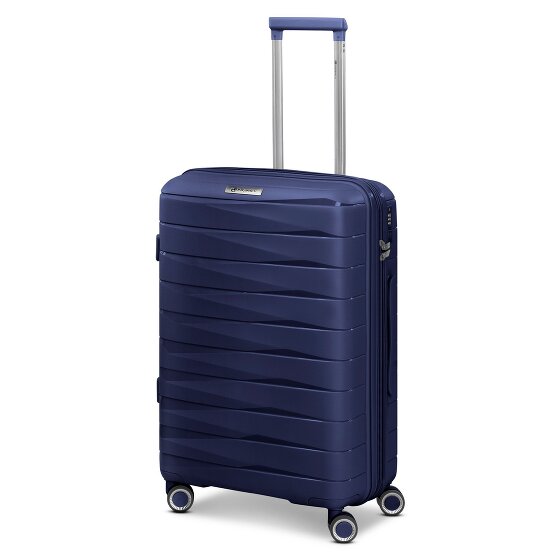 Franky London 4 ruedas Carrito M 65 cm con pliegue de expansión
