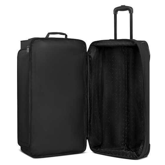 Redolz Juego de bolsas de viaje Duffle Essentials de 2 ruedas L+L con pliegue extensible