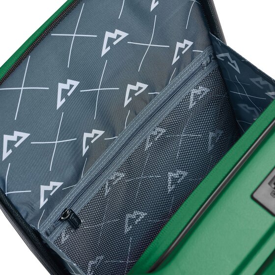 Bergpfeil Travel 4 ruedas Carro de la cabina 55 cm Compartimento para el portátil con pliegue de expansión