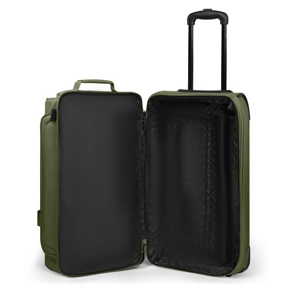 Redolz Bolsa de viaje Duffle Essentials de 2 ruedas 55 cm M con solapa de expansión