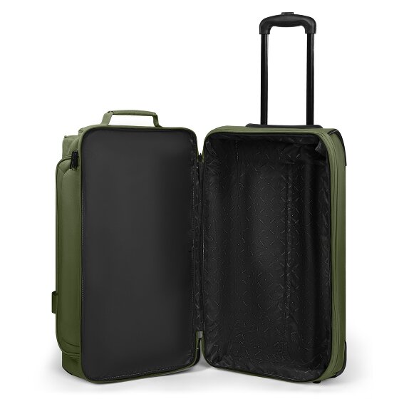 Redolz Bolsa de viaje Duffle Essentials de 2 ruedas 55 cm M con solapa de expansión