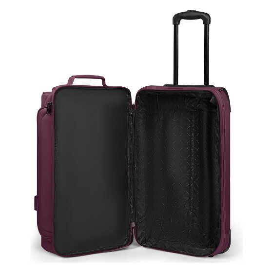 Redolz Bolsa de viaje Duffle Essentials de 2 ruedas 55 cm M con solapa de expansión