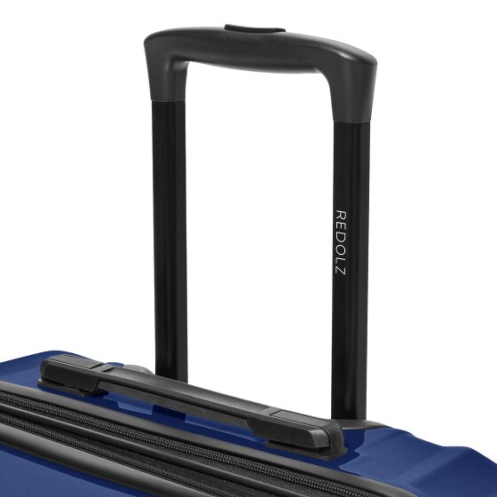 Redolz Essentials 18 4 ruedas Juego de maletas 3 piezas con pliegue de expansión