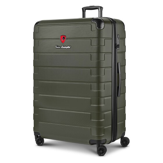 Tonino Lamborghini Trolley Milano de 4 ruedas XL 83 cm tamaño especial con pliegue extensible