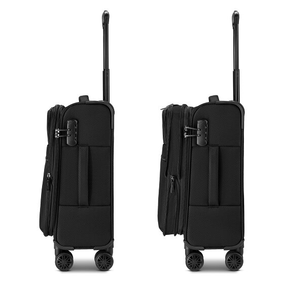 bugatti Valencia Soft 4 ruedas Trolley de cabina S 55 cm Con fuelle expandible
