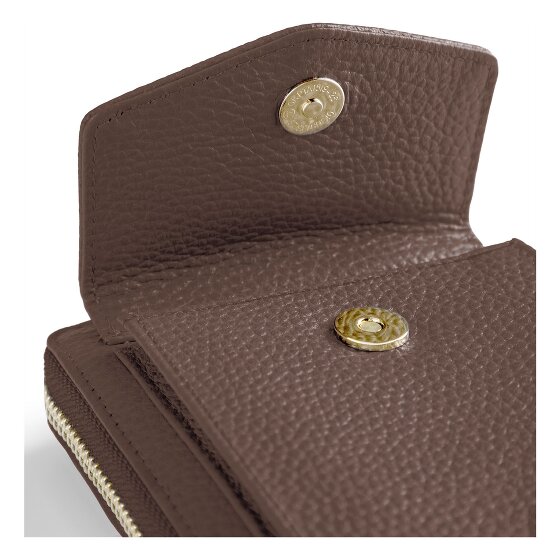 Lazarotti Bologna Cartera de piel con cremallera Funda para teléfono móvil Piel 19 cm