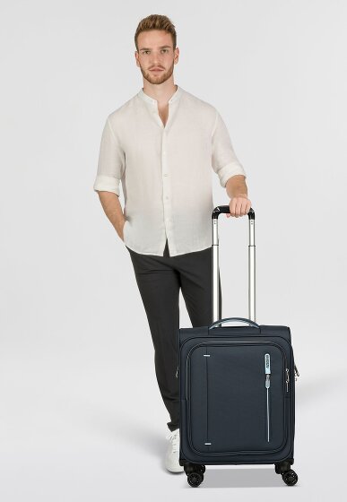 American Tourister Cloudrider 4 ruedas Carro de la cabina S 55 cm con pliegue de expansión