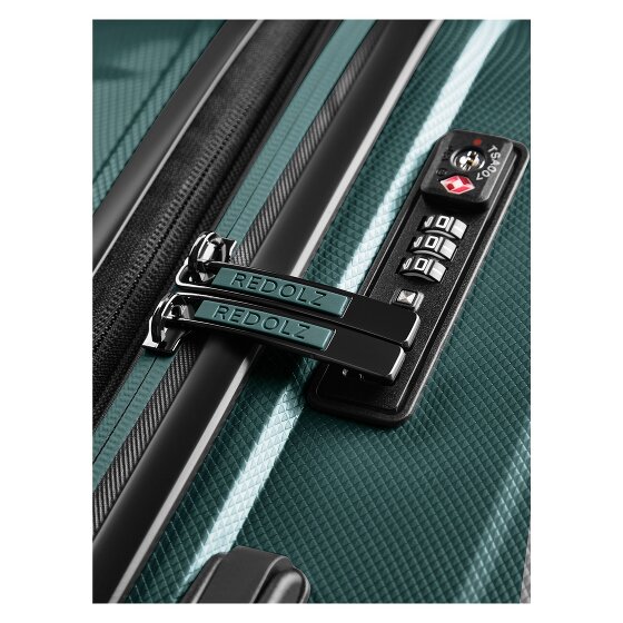 Redolz Essentials 14 4 ruedas Set de maletas 2 piezas Con fuelle expandible