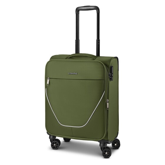 Stratic taska 4 ruedas Maletas de cabina S 55 cm Con asa expansible