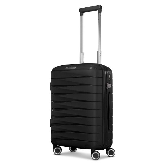 Franky London 4 ruedas Carro de la cabina S 55 cm con pliegue de expansión