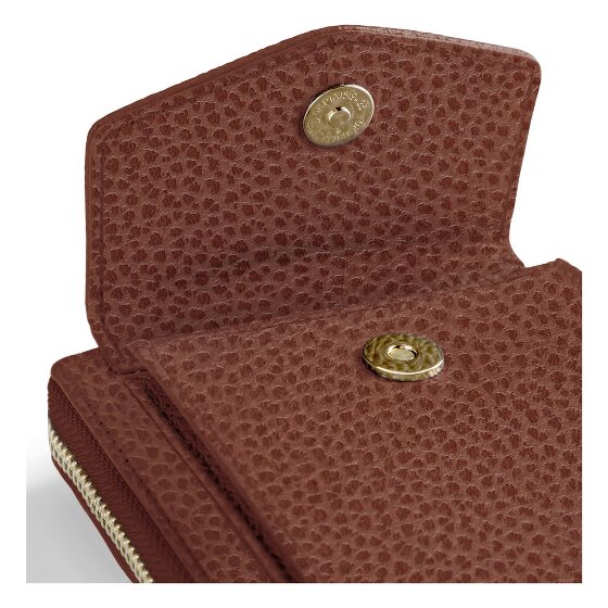 Lazarotti Bologna Cartera de piel con cremallera Funda para teléfono móvil Piel 19 cm