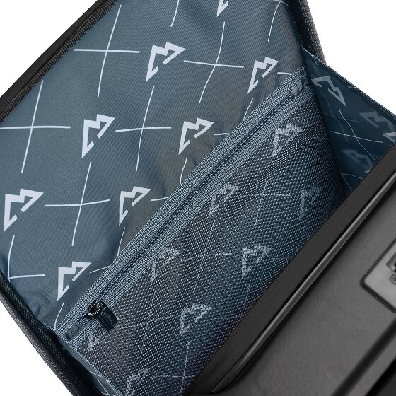 Bergpfeil Travel 4 ruedas Carro de la cabina 55 cm Compartimento para el portátil con pliegue de expansión