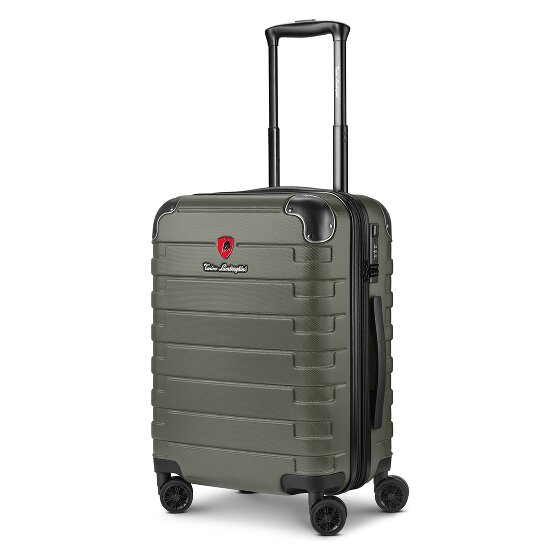 Tonino Lamborghini Milano 4 ruedas Trolley de cabina S 54 cm Con fuelle expandible