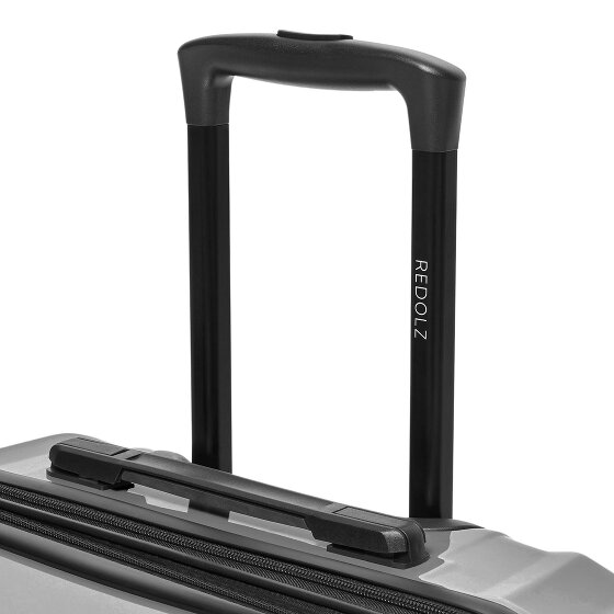 Redolz Essentials 18 4 ruedas Juego de maletas 3 piezas con pliegue de expansión