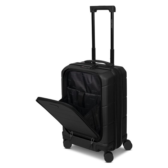 Police London 4 ruedas Trolley de cabina 55 cm Compartimento para laptop Con fuelle expandible