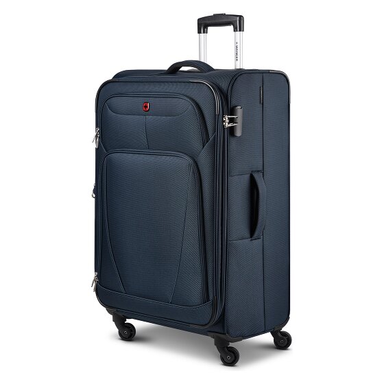 Wenger Beaumont 4 ruedas Carrito L 78 cm con pliegue de expansión