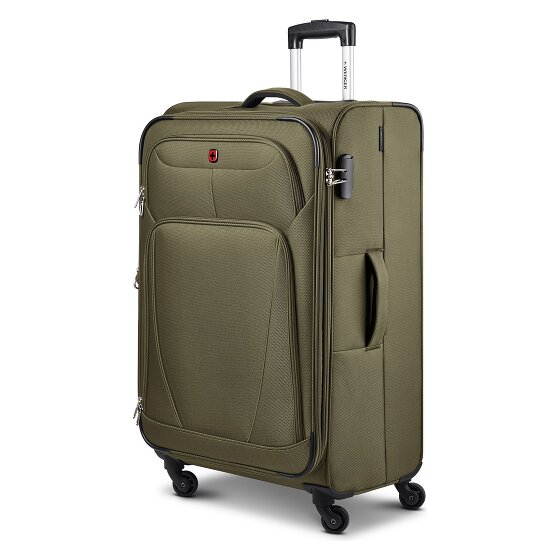 Wenger Beaumont 4 ruedas Carrito L 78 cm con pliegue de expansión