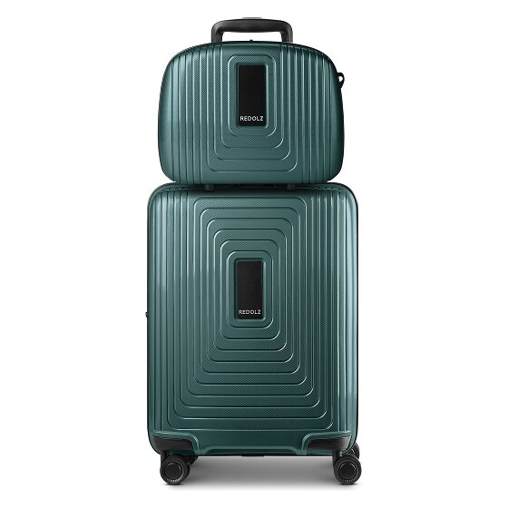 Redolz Juego de maletas Essentials 14 2 pzs. trolley de cabina con plegado extensible y neceser