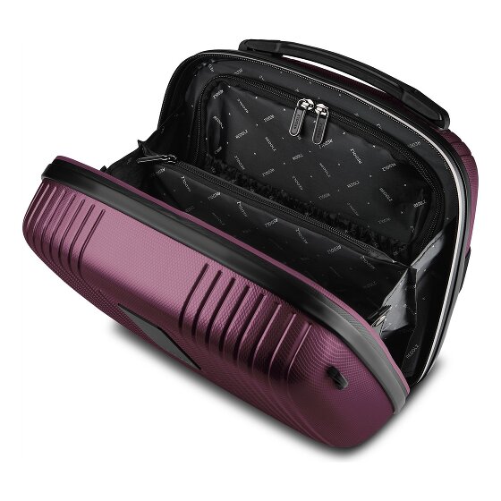 Redolz Juego de maletas Essentials 14 de 4 ruedas + neceser 4 pzs. con pliegue extensible