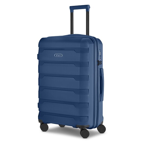 d&n South Dakota 4 ruedas Juego de maletas 3 piezas con pliegue de expansión