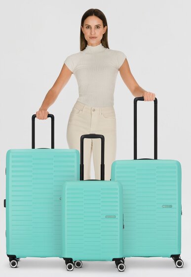 American Tourister Sunset Hills 4 ruedas Juego de maletas 3 piezas