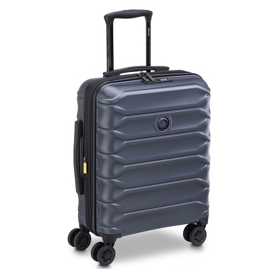 Delsey Paris Meteor 4 ruedas Trolley de cabina 55 cm Con asa expansible