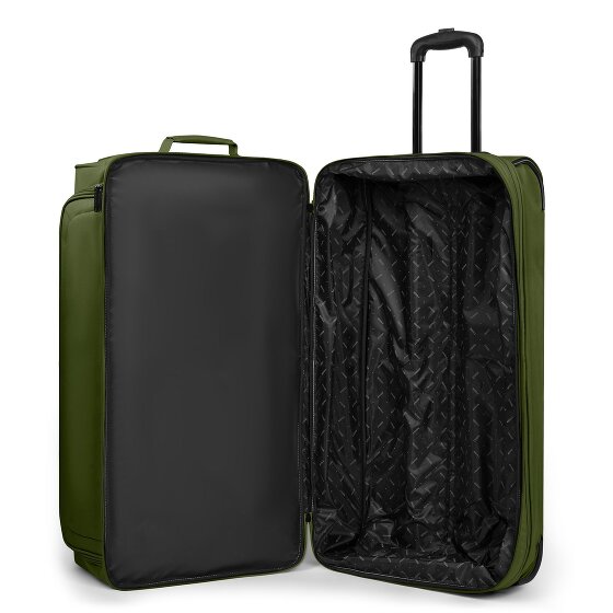 Redolz Bolsa de viaje Duffle Essentials de 2 ruedas 70 cm L con solapa de expansión