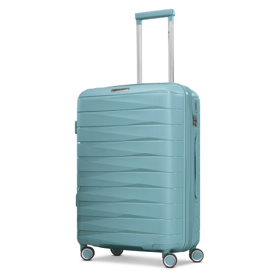 Franky London 4 ruedas Carrito M 65 cm con pliegue de expansión
