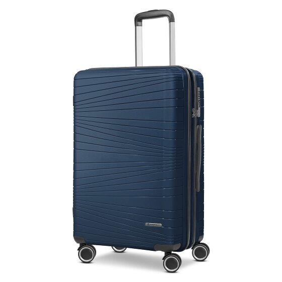 Franky Dallas 3.0 Trolley de 4 ruedas M 65 cm con plegado extensible
