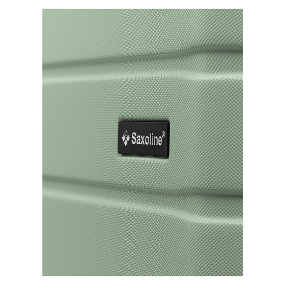 Saxoline Miami 4 ruedas Juego de maletas 2 piezas con pliegue de expansión