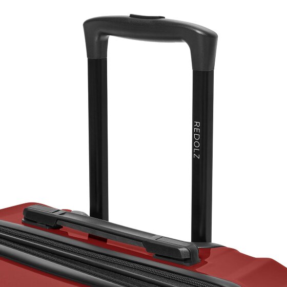 Redolz Essentials 18 4 ruedas Juego de maletas 3 piezas con pliegue de expansión