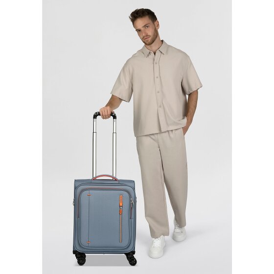 American Tourister Cloudrider 4 ruedas Carro de la cabina S 55 cm con pliegue de expansión